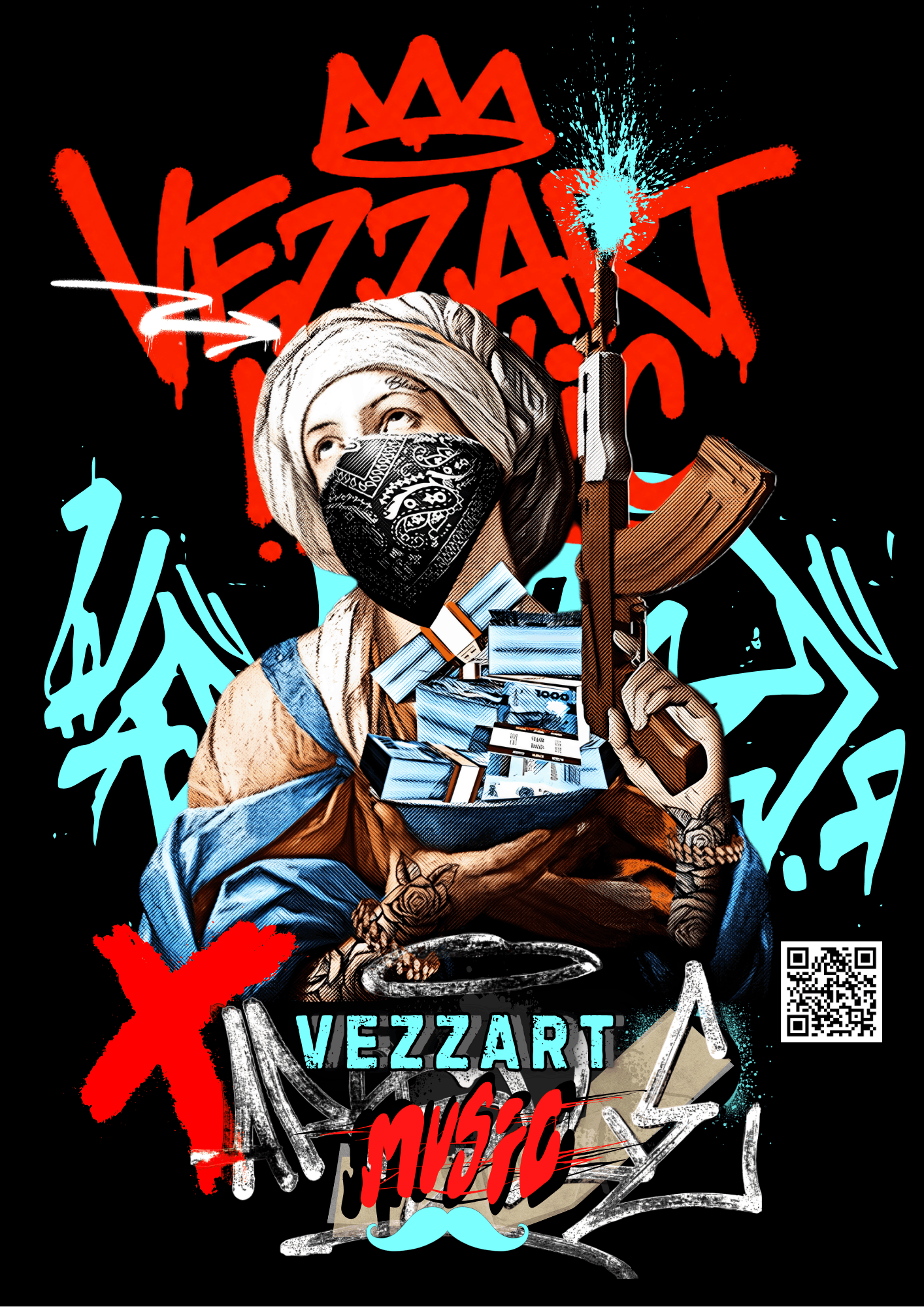T-Shirt “Urban Rebel” - Retro