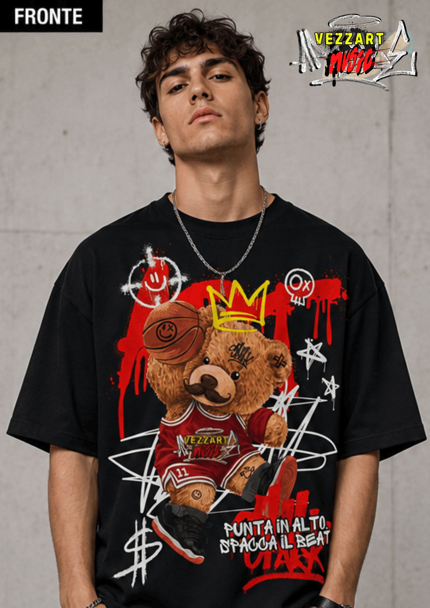 T-Shirt “Punta in Alto” - Fronte