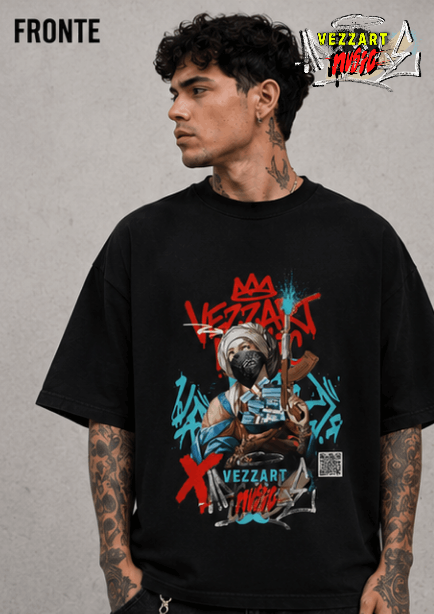 T-Shirt “Urban Rebel” - Fronte