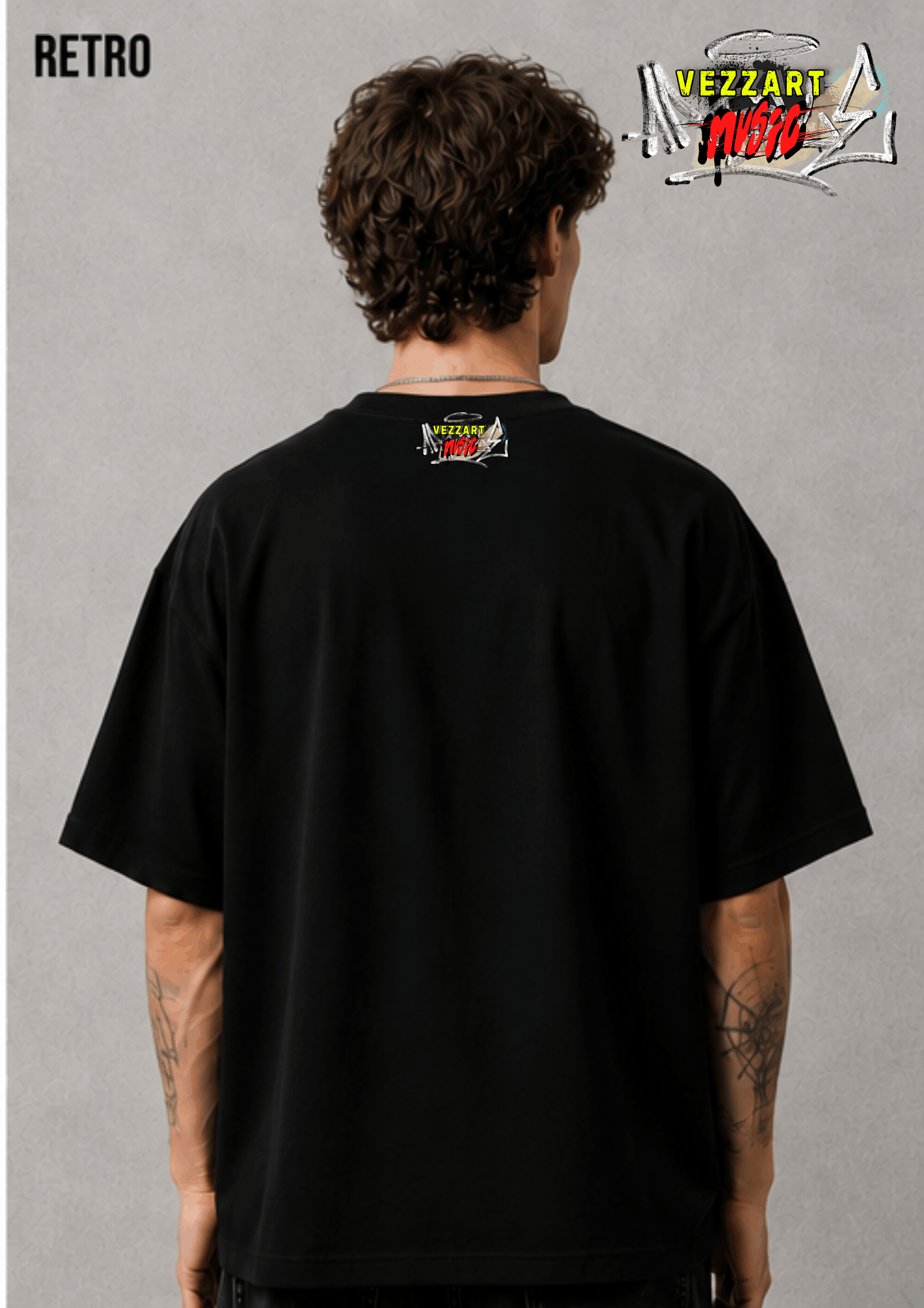 T-SHIRT ” FOLLOW YOURSELF” - Lato destro
