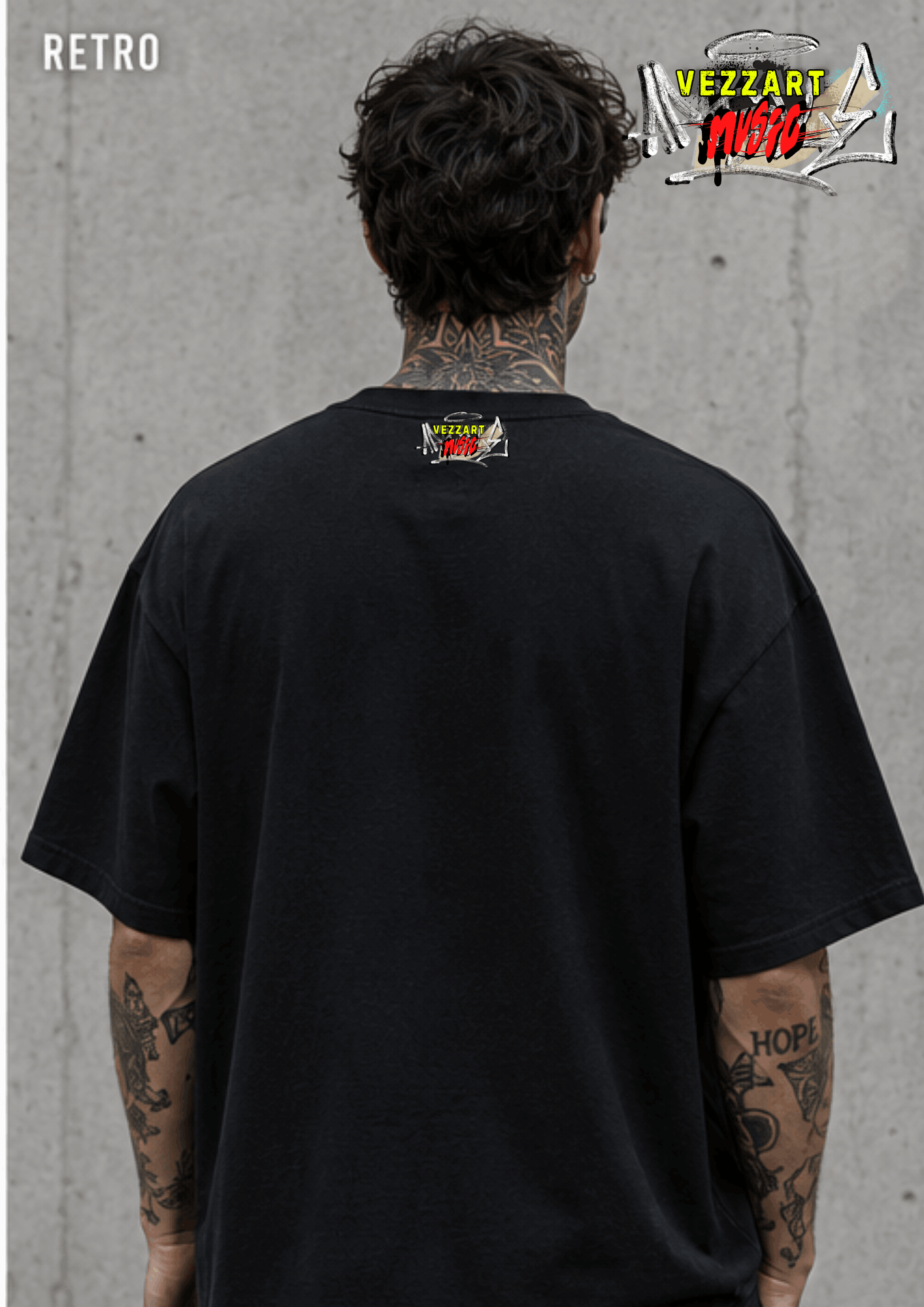 T-SHIRT ” SILENT REBEL” - Lato destro