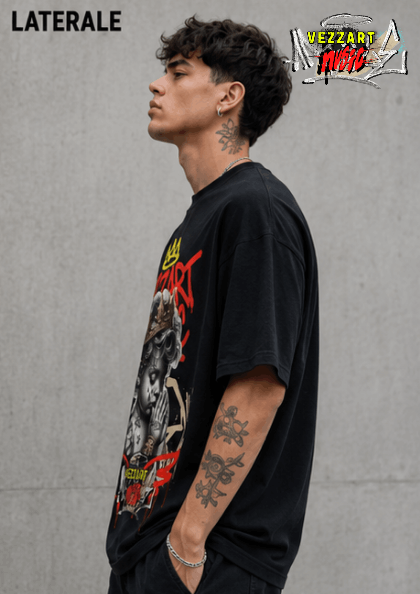 T-Shirt “King Angel” - Lato destro